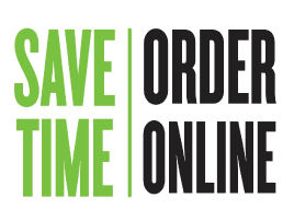 Save Time Order Online