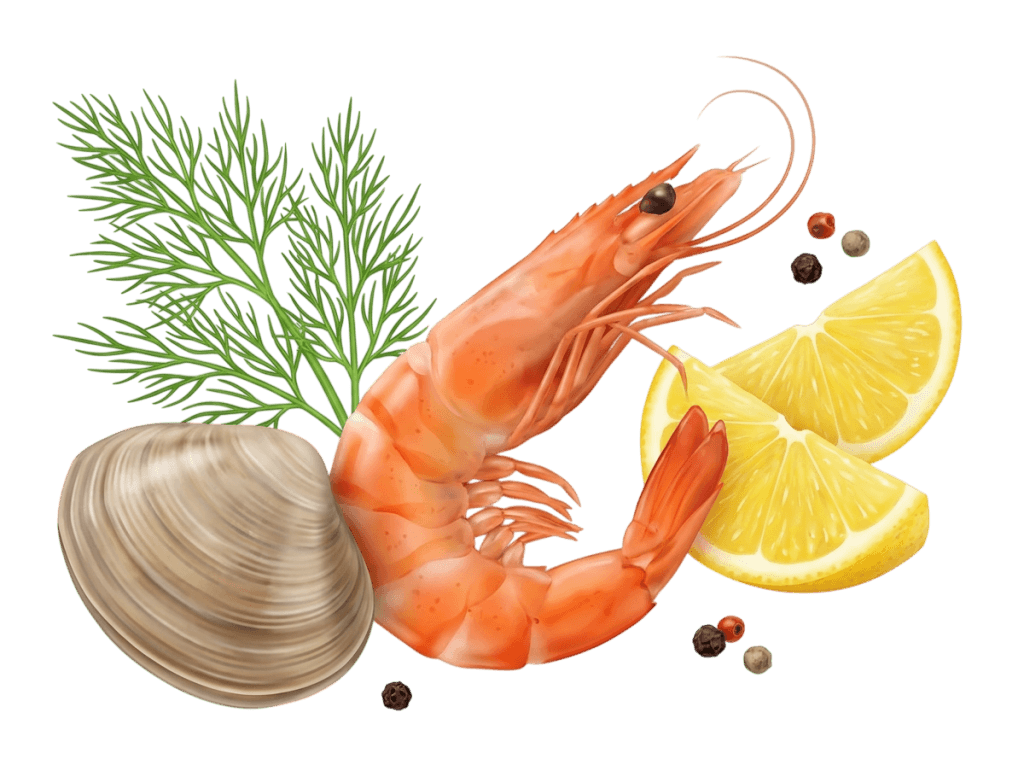 Seafood restaurant visual for the City Island seafood dining homepage